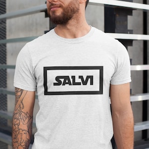 Salvi, El Salvador t-shirt, kleding in stedelijke stijl, Salvadoriaans t-shirt,