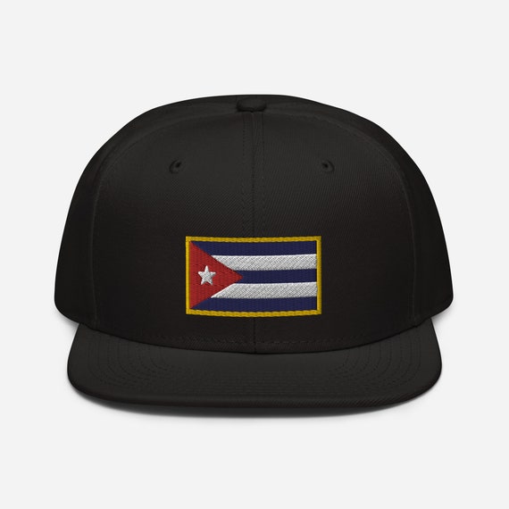 Cuban Hat Plana Con Bandera De Cuba Hat - Etsy
