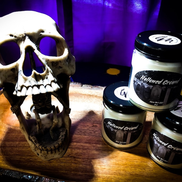 Hallowed Ground candle and wax melts