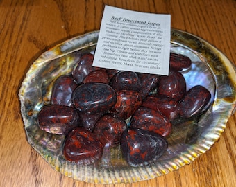 Red Jasper Tumbled