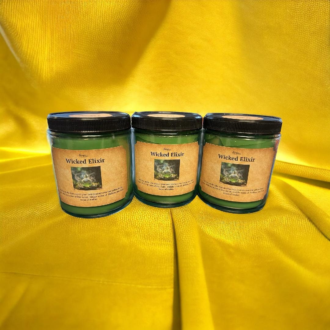 Wicked Elixir Labels Wicked Elixir Candle and Wax Melts - Etsy