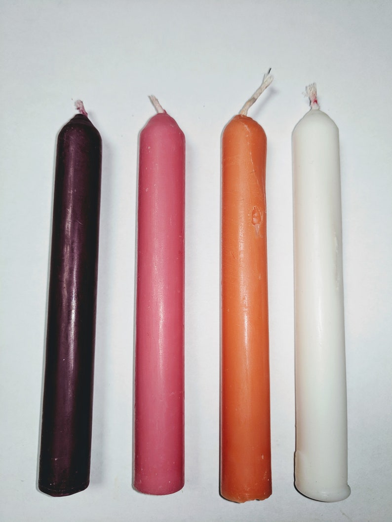 6 Homemade Ritual/chime Candles Etsy