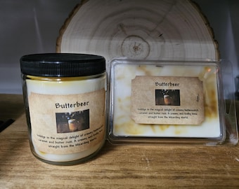 ButterBeer Candle and Wax Melts