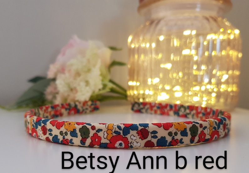 Liberty of London skinny-alice band-head band-hairband-tana lawn-hair accessory-gift for her image 7