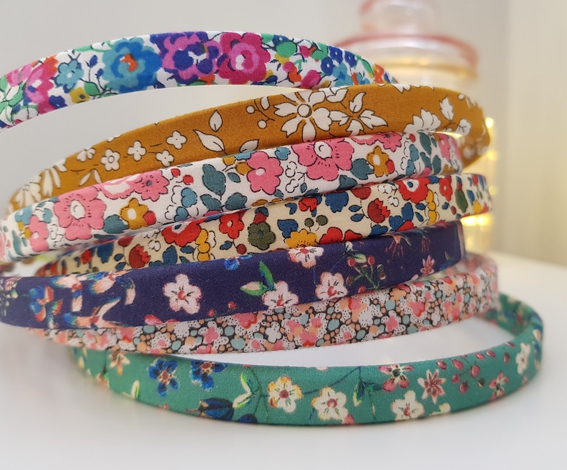 Liberty of London skinny-alice band-head band-hairband-tana lawn-hair accessory-gift for her image 1