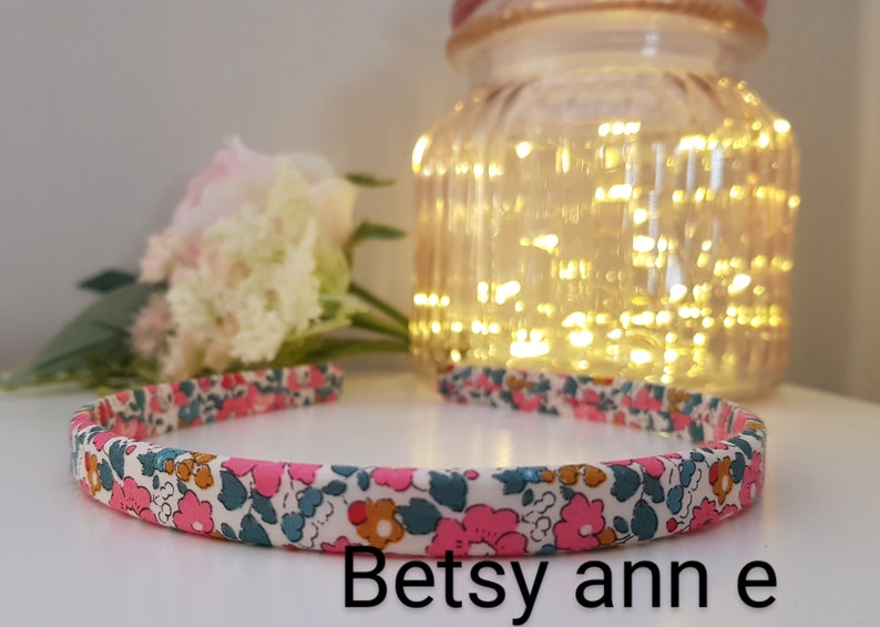 Liberty of London skinny-alice band-head band-hairband-tana lawn-hair accessory-gift for her image 5