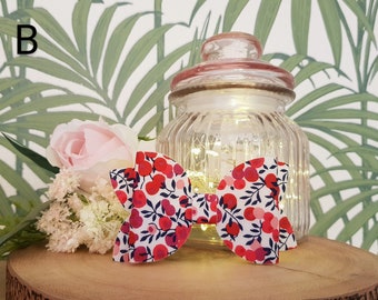 Liberty of London fabric hair bow- hair clips- gifts for her