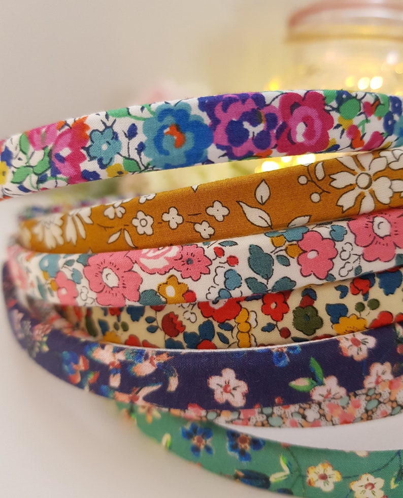 Liberty of London skinny-alice band-head band-hairband-tana lawn-hair accessory-gift for her image 9