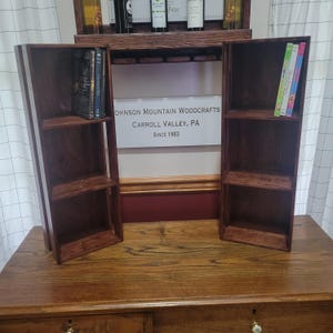 Reclaimed Wood 3-Tier DVD Storage Crate: Holds 39 Cases