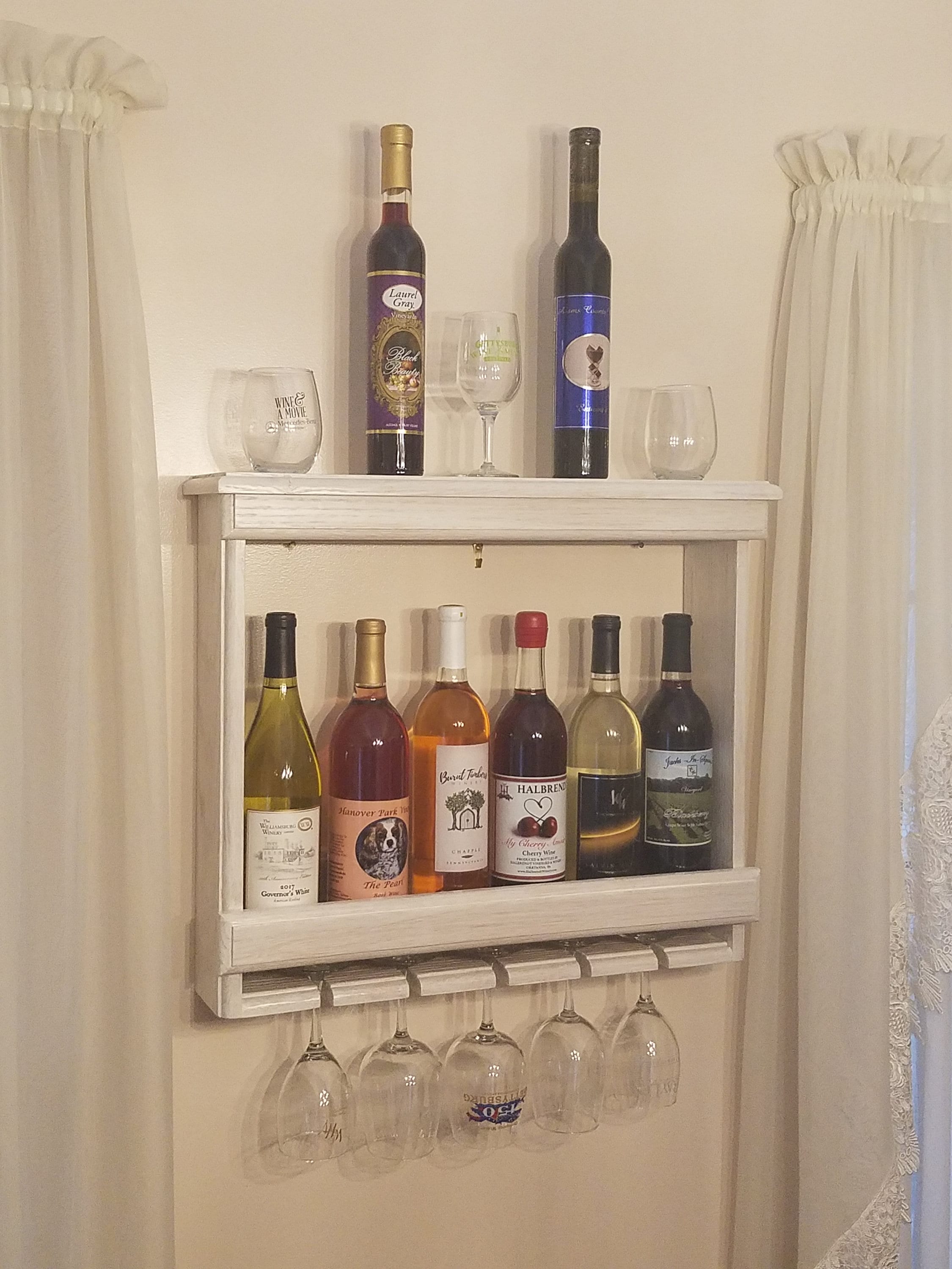 Lighted wine cabinet sale