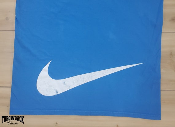 Vintage Nike 90s White Tag Big Swoosh Logo Back B… - image 4