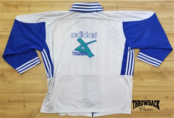 Vintage Adidas 90s Zip Sweatshirt Cross X Training Collared