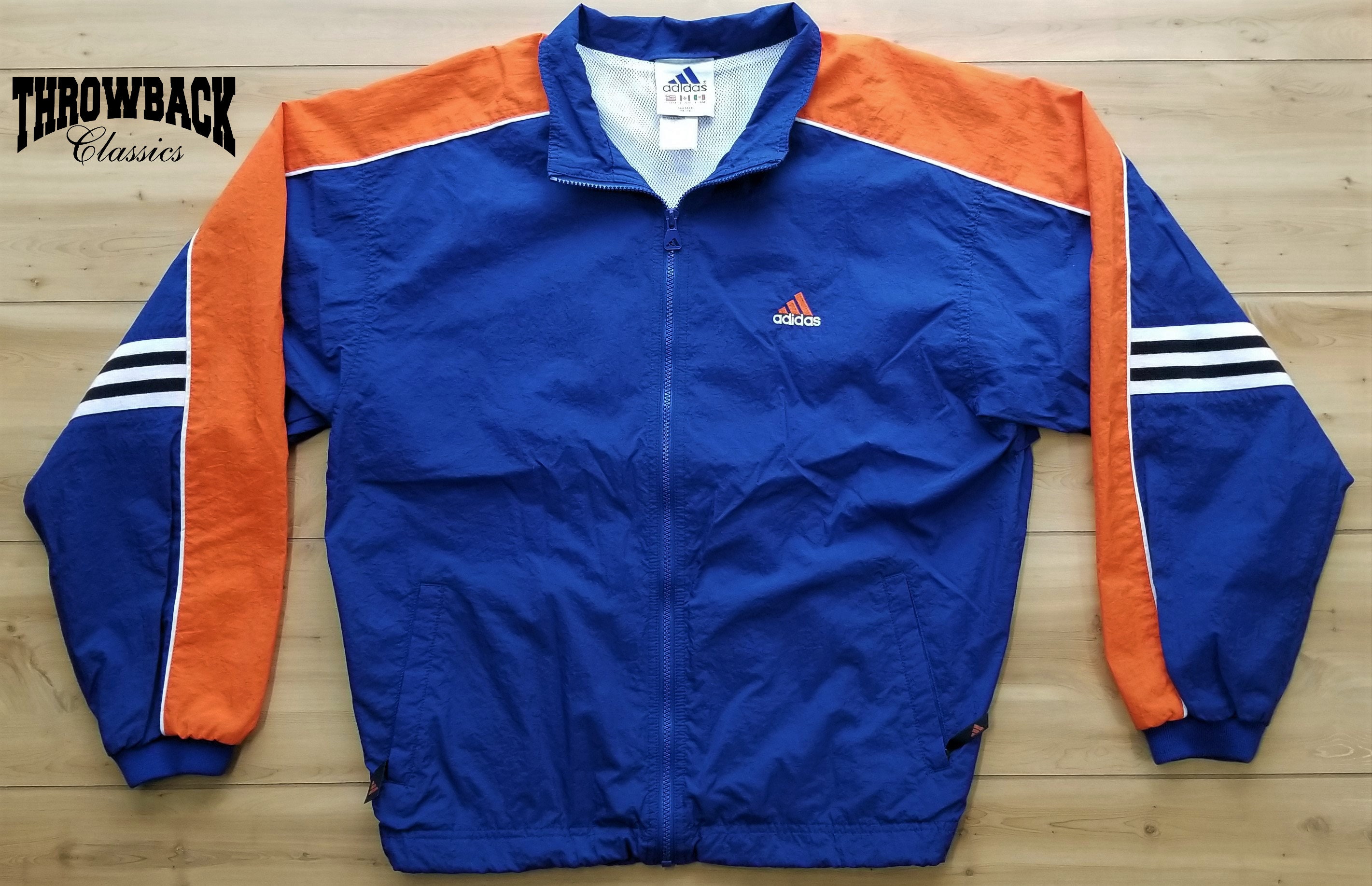 Orange Adidas Jacket - Etsy