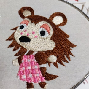 STICKMUSTER Sable Handstickerei
