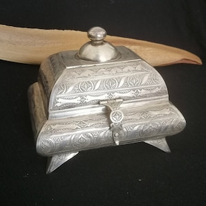 Berber sterling Silver Jewellery Box