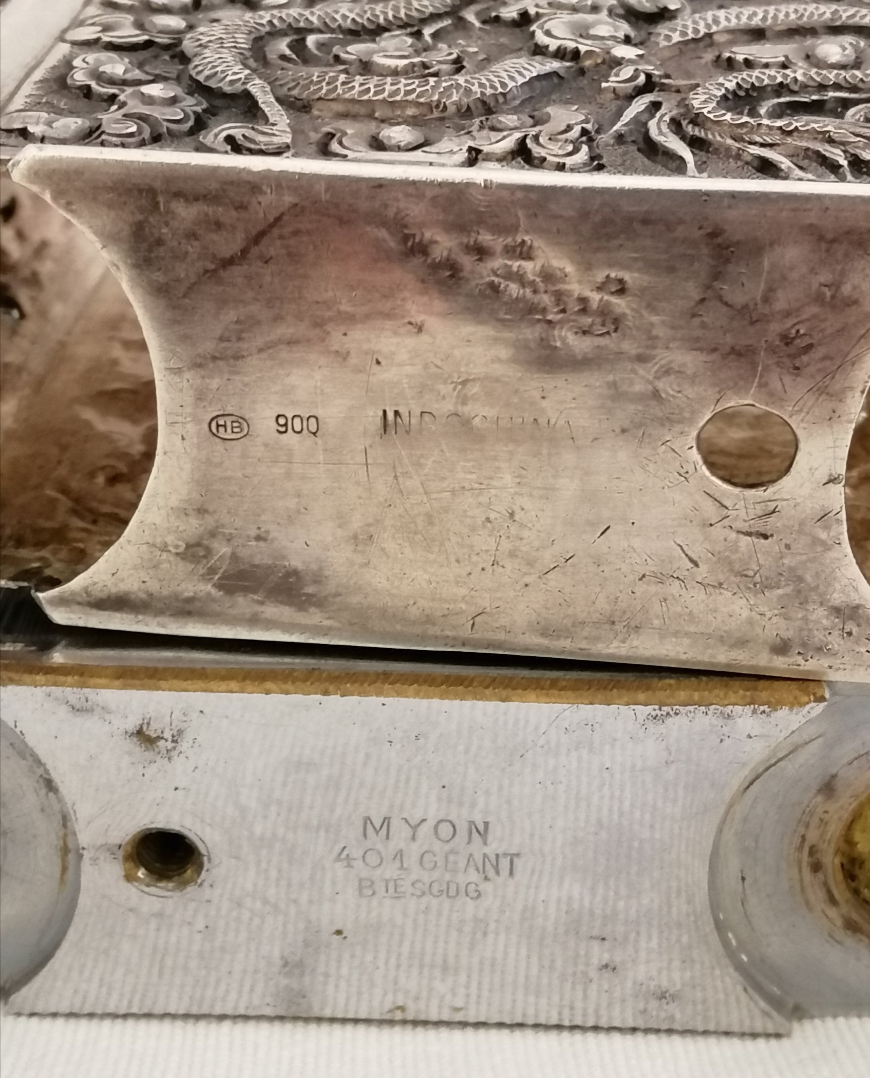 Briquet de Table MYON 401 Géant à Réviser - Vintage Lighter