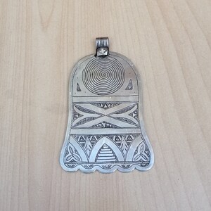 Berber Tuareg Silver Amulet Pendant