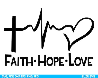 Free Free 52 Faith Hope Love Heart Svg Free SVG PNG EPS DXF File