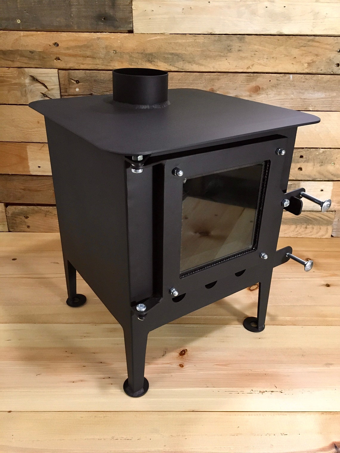 Woody Mini Woodstove Mini Wood Stove Van Stove Stove Etsy