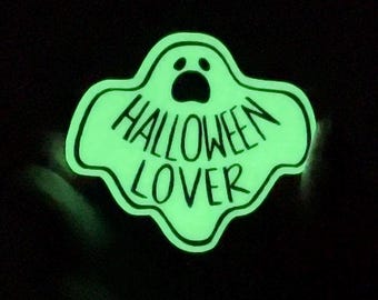 Ghost Sticker, Glow In the Dark Sticker, Sticker for Halloween Lovers