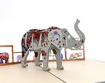big top,stage,fun,childrens card,circus,band,elephant,bunting,colourful,Laser cut card,pop out card,3d gift card,3d,gift card