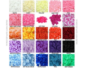 Artificial Silk Rose Petals, Wedding Decorations, Table Scatters, Hen Party, Bridal Shower, Baby Shower, Flower Girls, Aisle Runner Petals