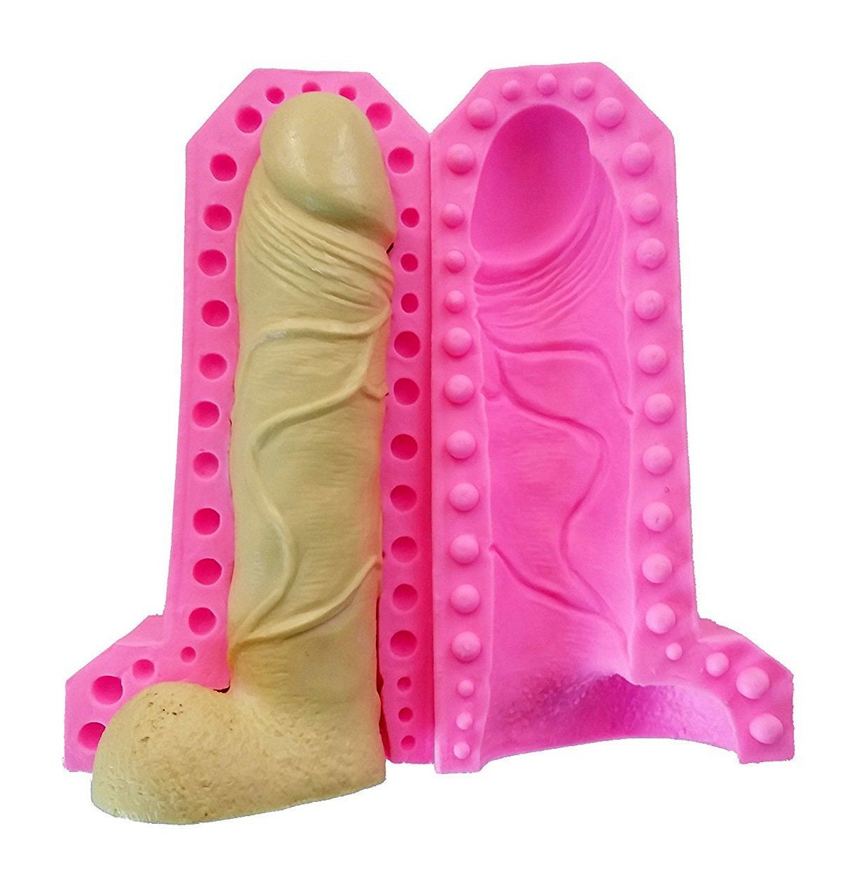 3D Penis Silicone Mold / Dick Mold / Penis Mold/ Naughty Cake Mold / Dick  Mould / Cake Fondant / Penis Hen Party / Chocolate / Candle / Soap 