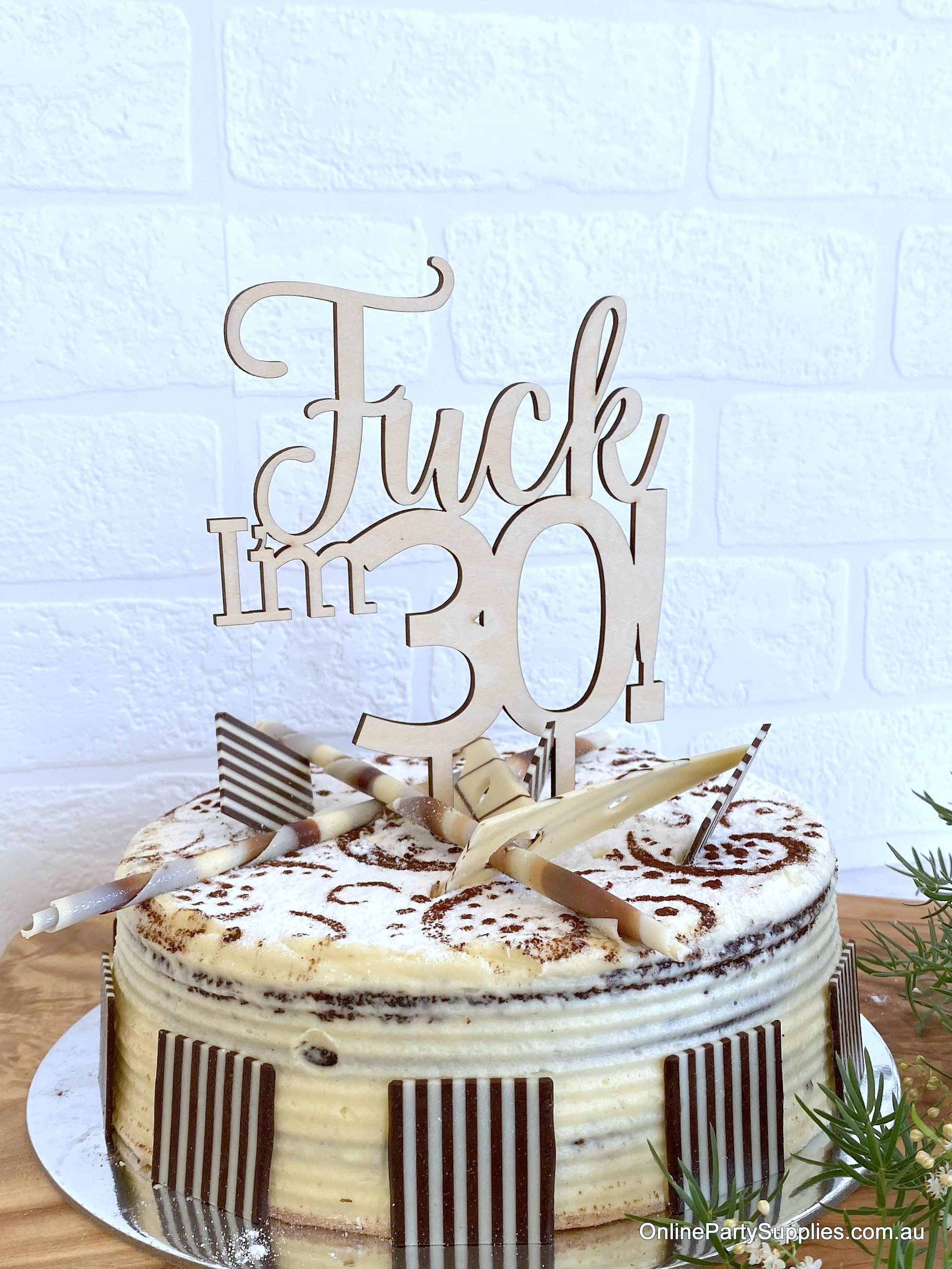 Thirty Acrylic Silver Mirror 30th Birthday Cake Topper Thirty Acrylic Silver Mirror 30th Birthday Cake Topper