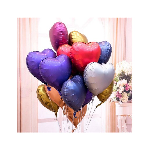 40cm Flower Shape Foil Balloon Baby Birthday Wedding Party Decoration 7 Colors