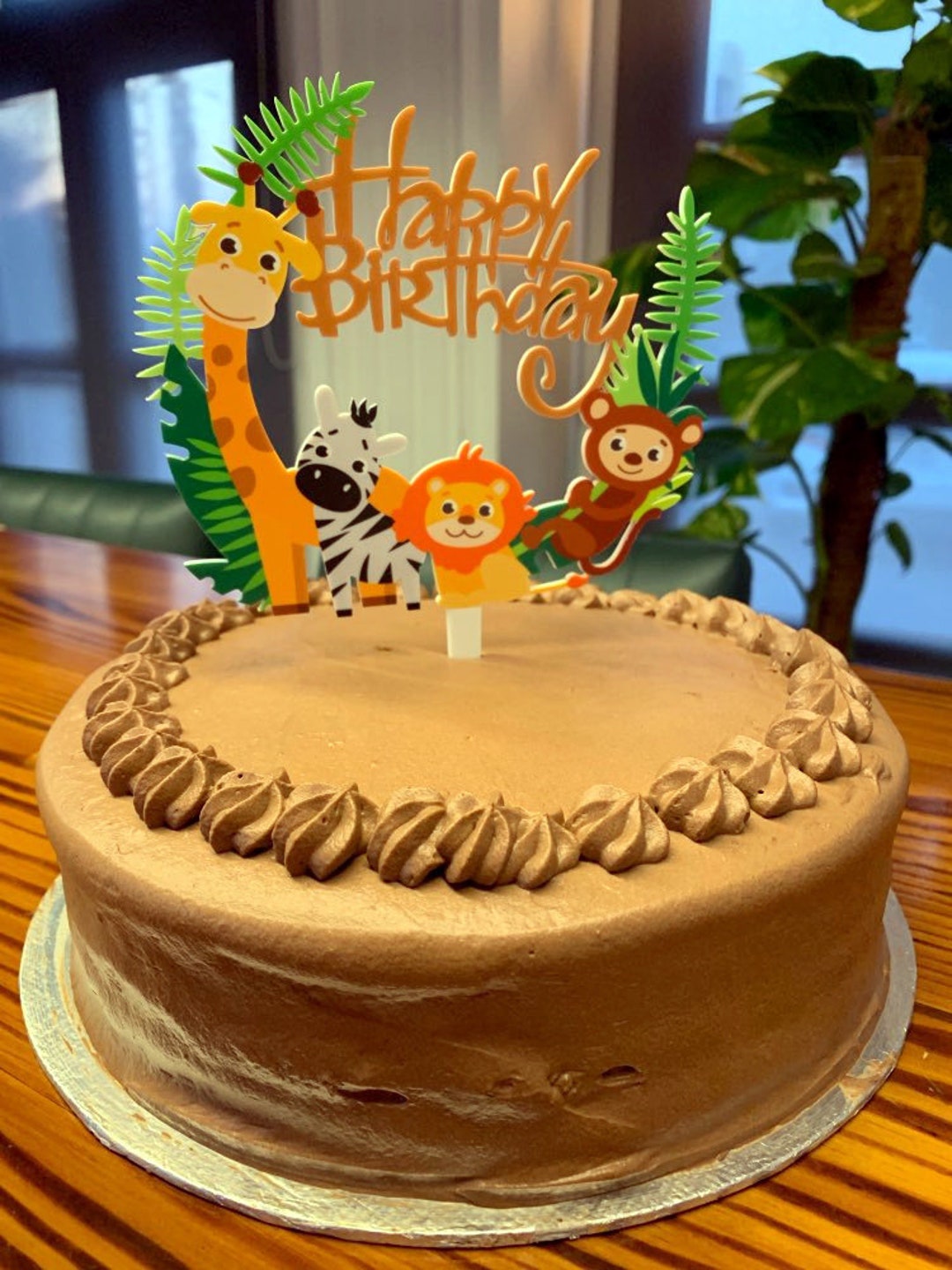 Safari cake topper safari birthday birthday decoration baby -  Portugal