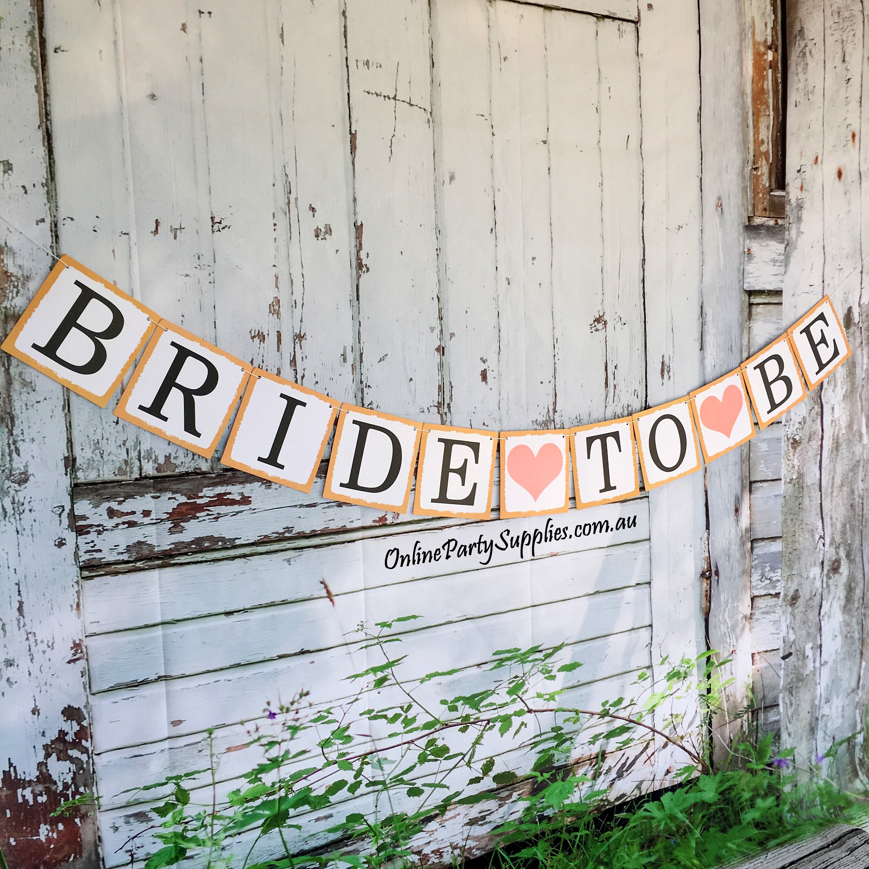 Bride to Be Bunting Banner / Bridal Shower Decorations / Etsy Australia