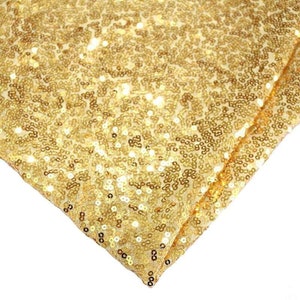 Gold Sequin Table Runner, Sparkly Wedding Tablecloth, Christmas Table Setting, Bridal Shower Table Cover, Shiny Wedding Decorations image 5