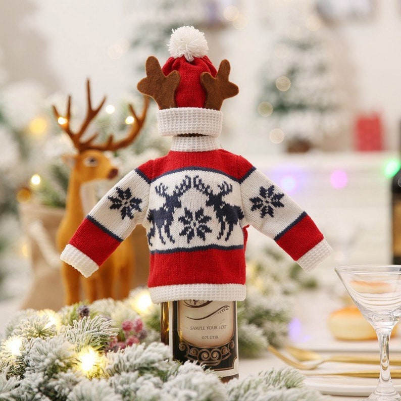 Knitted Mini Christmas Sweater Elf on Shelf Sweater Tree | Etsy