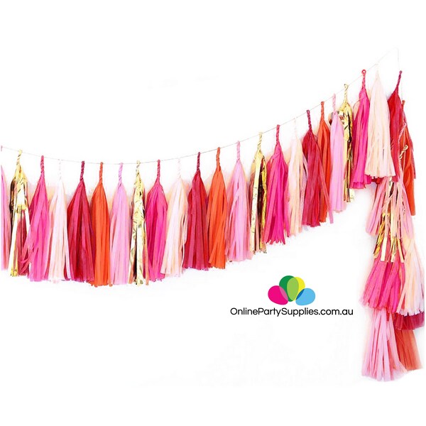 Gold Tassel Garland Etsy