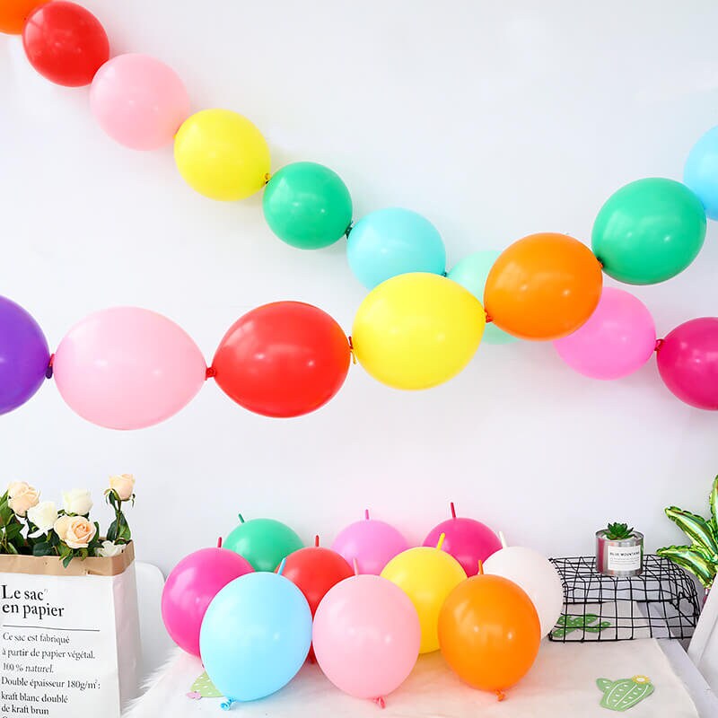 12 Linking Balloon Quick Link Balloon Arch Tail Etsy