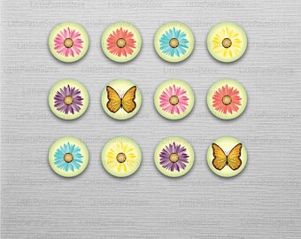 spring Party, Flowers Party, Spring Flowers Theme party, Flowers birthday, Spring Party Decorations, INSTANT DOWNLOAD.