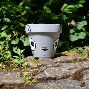 Pot de fleur «mon voisin» Cache pot céramique souris lapin - Cadeau bureau gamer - Cadeau original otaku - Cache pot - dessins animés- japon