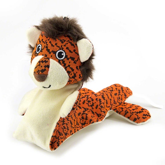 MOREFUN New FLYKNIT Orange Lion Dog Toy for Aggressive Chewers Etsy