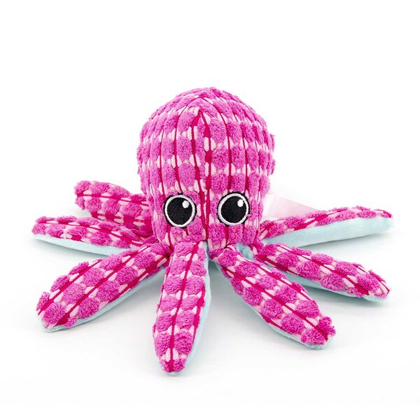 MOREFUN New Hot Octopus Dog Toy for Aggressive Chewers Interactive Squeaky Helpful clean teeth best gift toy  for Indoor Outdoor Play