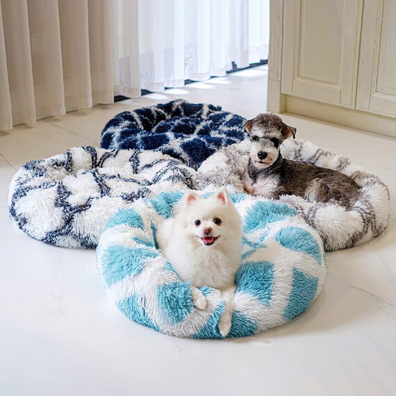 tie dye dog bed
