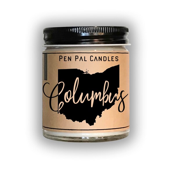 Columbus Ohio Candle Etsy