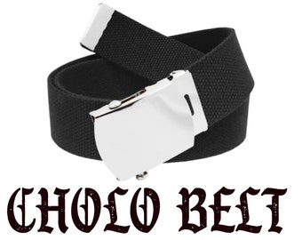 ミリタリースタイルのキャンバスチョロベルト