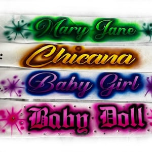 Custom airbrush bandannas