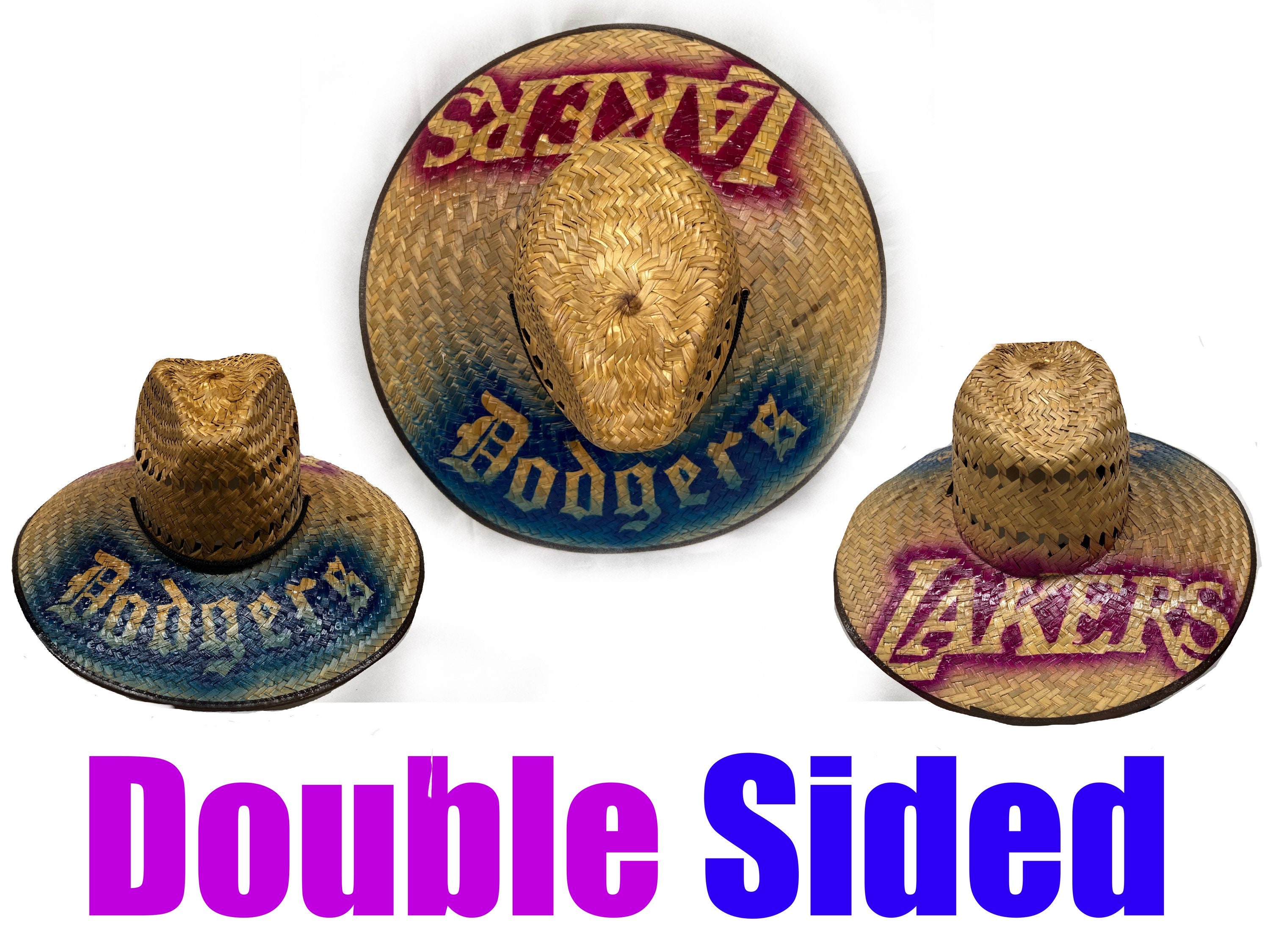 Custom Designed Two Sided Hat Custom LOGO Design Double Sided Bucket Hat Big Size Women  main image 3