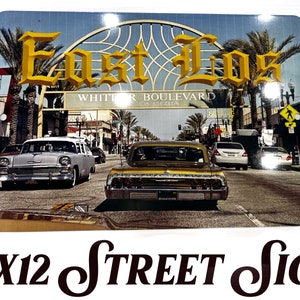 8x12 Low rider sublimation sign plates