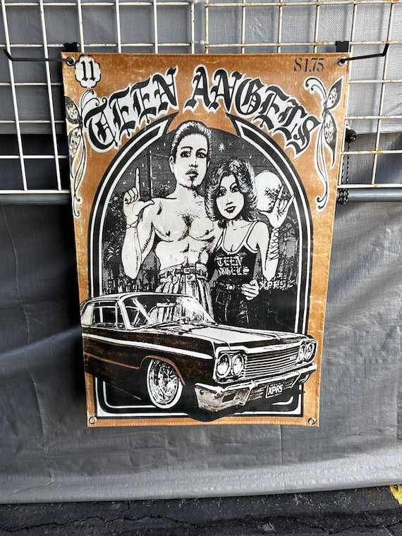 TEEN ANGELS POSTER チカーノ Teen Angels Chicano Card
