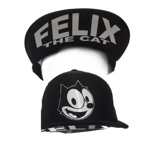 Felix the cat trucker snap back hat