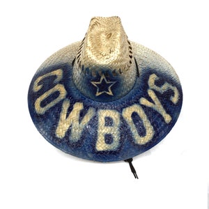 Dallas sales Cowboys Football Fan Custom Made Sombrero