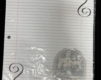 Teen Angel style cholo stationary paper 20 pieces