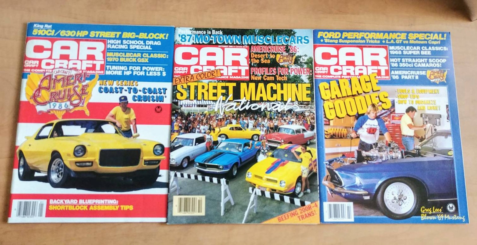Vintage Car Craft Magazine 1986 12 Números Etsy